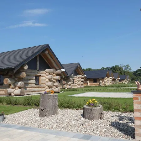 בקתה Naturstammhaus Tollensesee