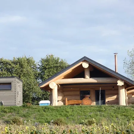 Chalet Naturstammhaus Tollensesee