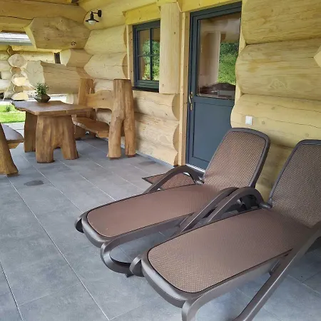 בקתה Naturstammhaus Tollensesee *